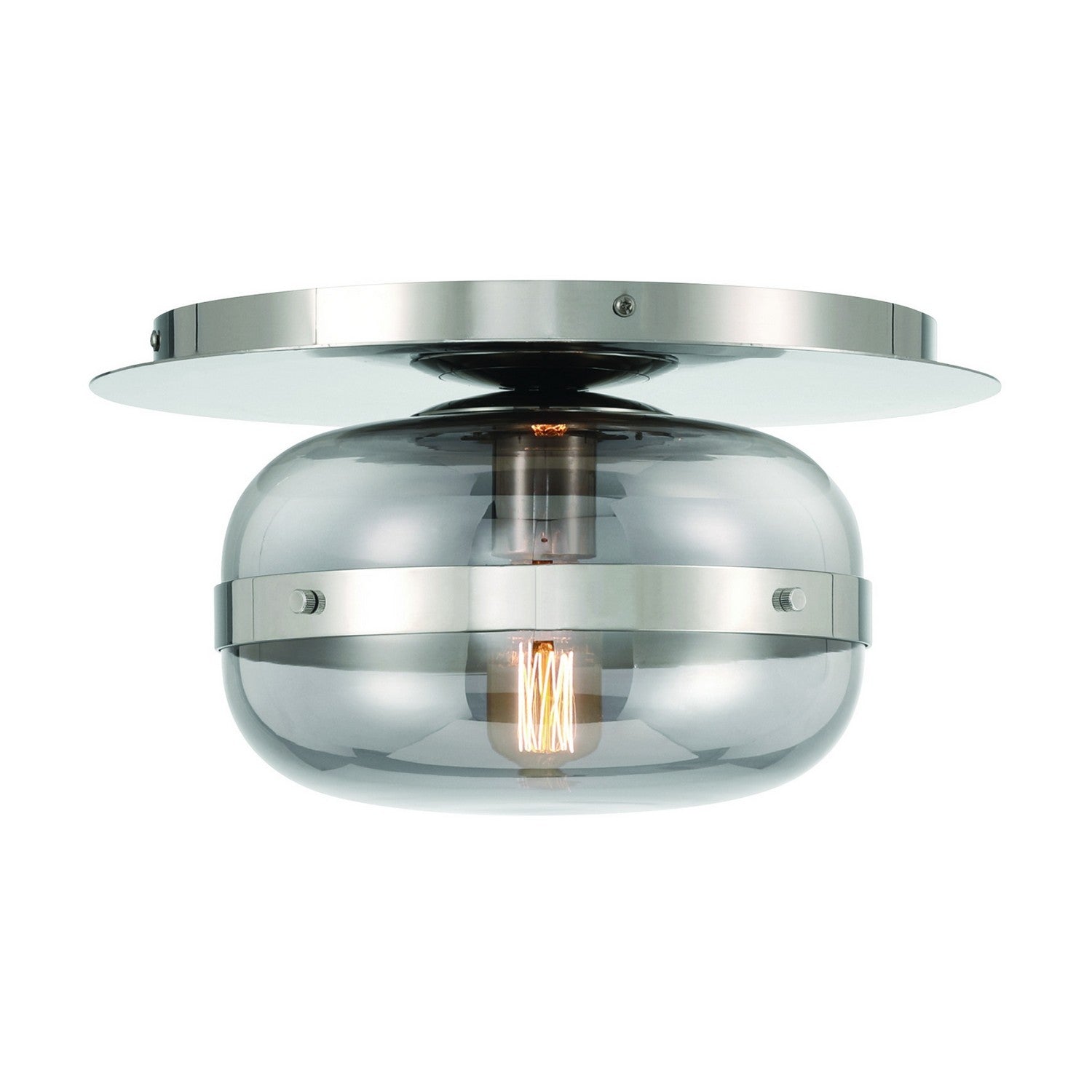 Eurofase - 37086-024 - NOTTINGHAM-FM-10IN-PN-SK - NOTTINGHAM - Polished Nickel
