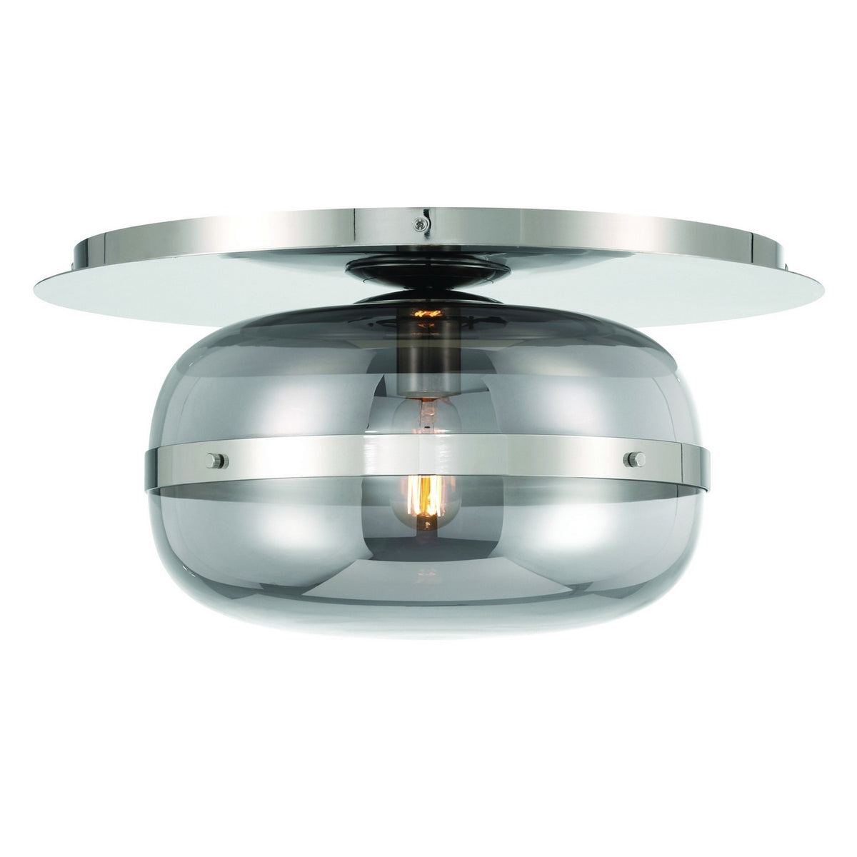 Eurofase - 37087-021 - NOTTINGHAM-FM-14IN-PN-SK - NOTTINGHAM - Polished Nickel