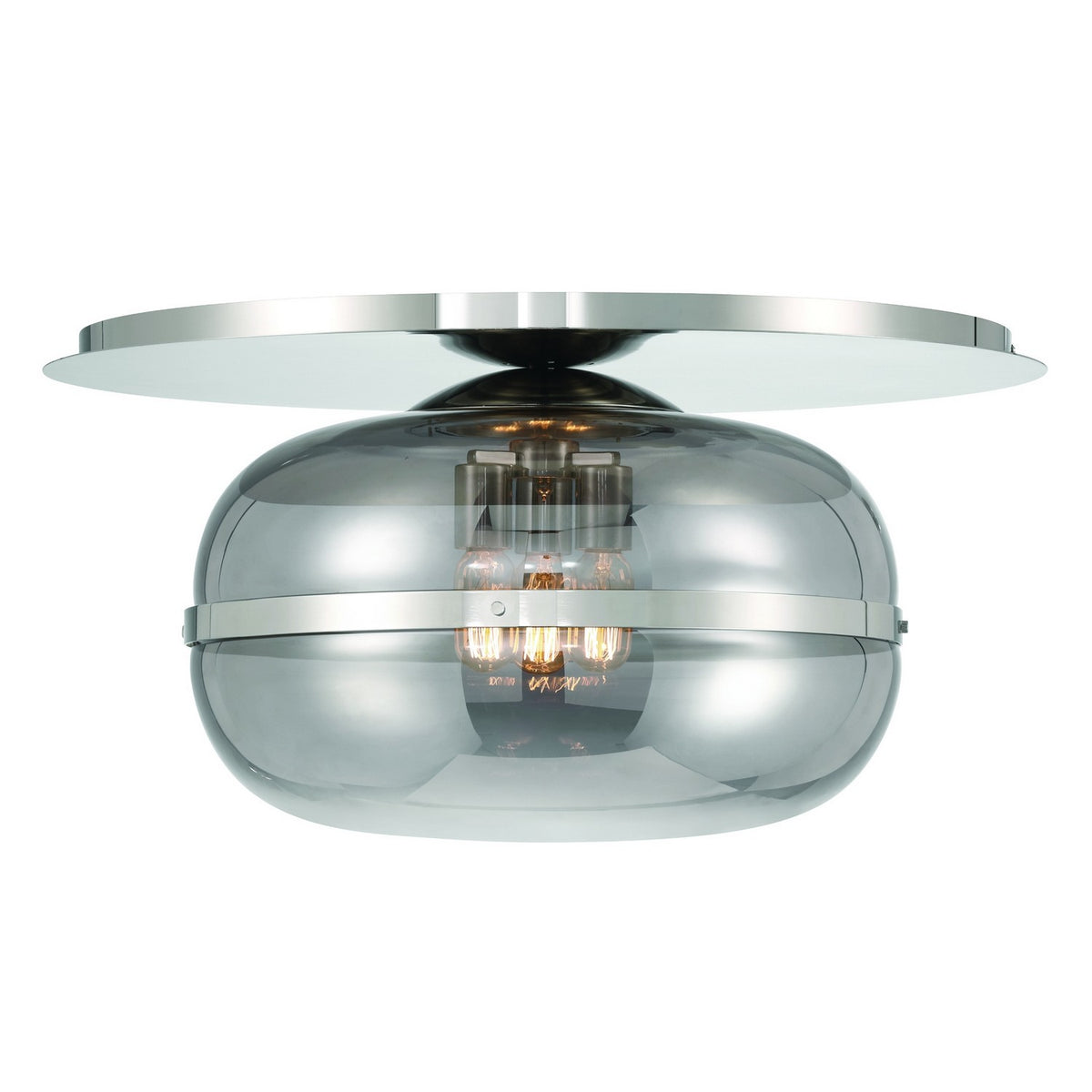 Eurofase - 37088-028 - NOTTINGHAM-FM-3LT-20IN-PN-SK - NOTTINGHAM - Polished Nickel