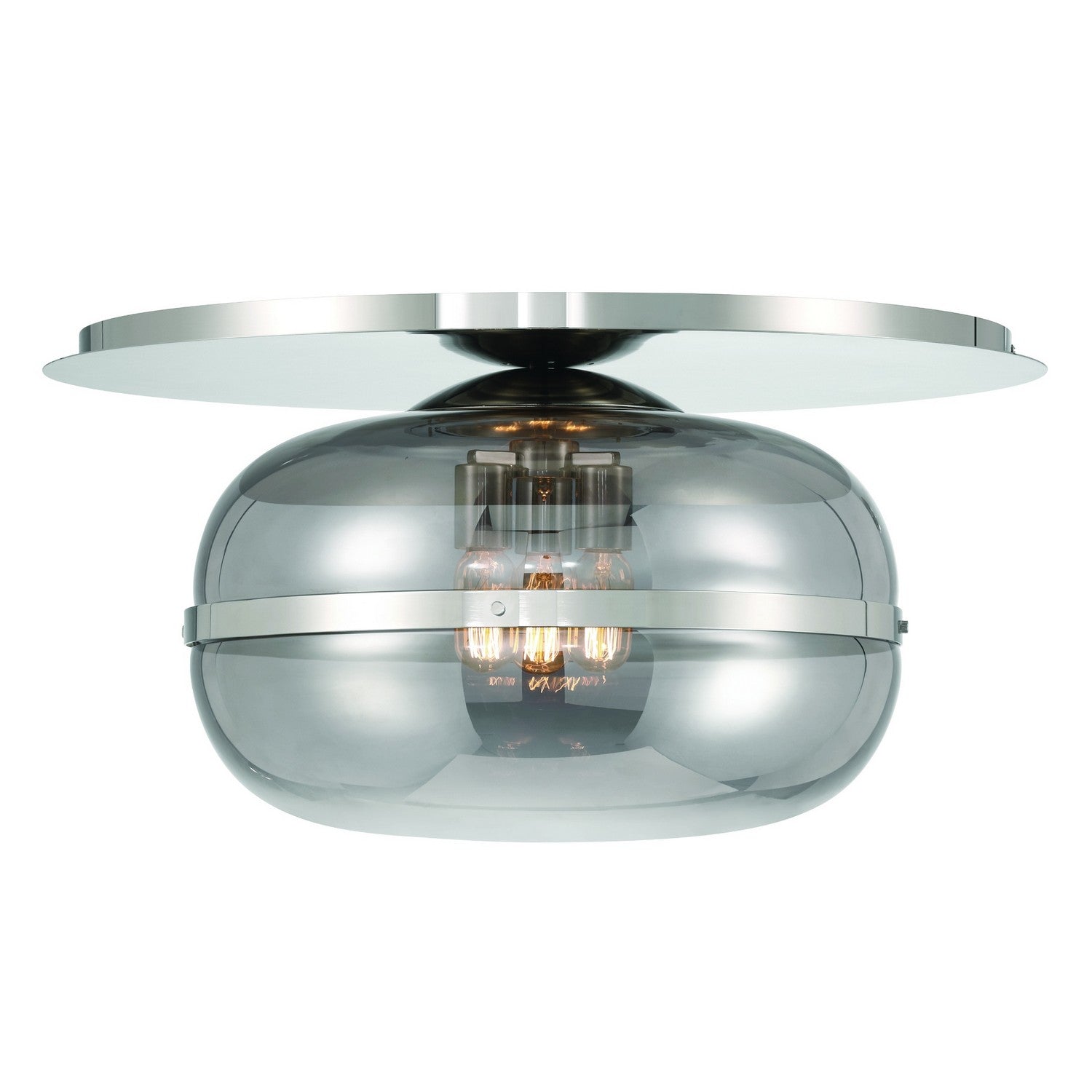 Eurofase - 37088-028 - NOTTINGHAM-FM-3LT-20IN-PN-SK - NOTTINGHAM - Polished Nickel
