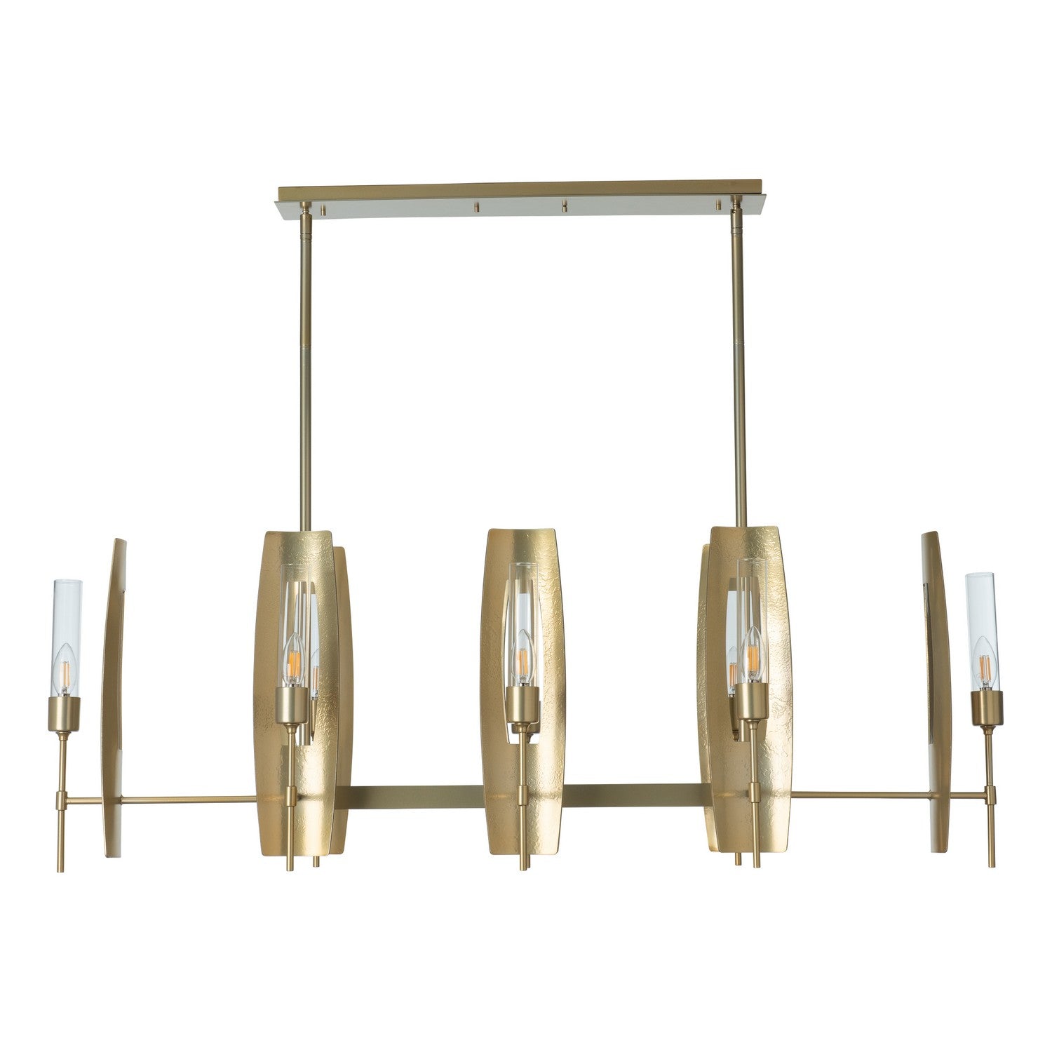 Hubbardton Forge - 131080-SKT-MULT-89-ZM0611 - Passage 8-Light Pendant - Passage - Ink