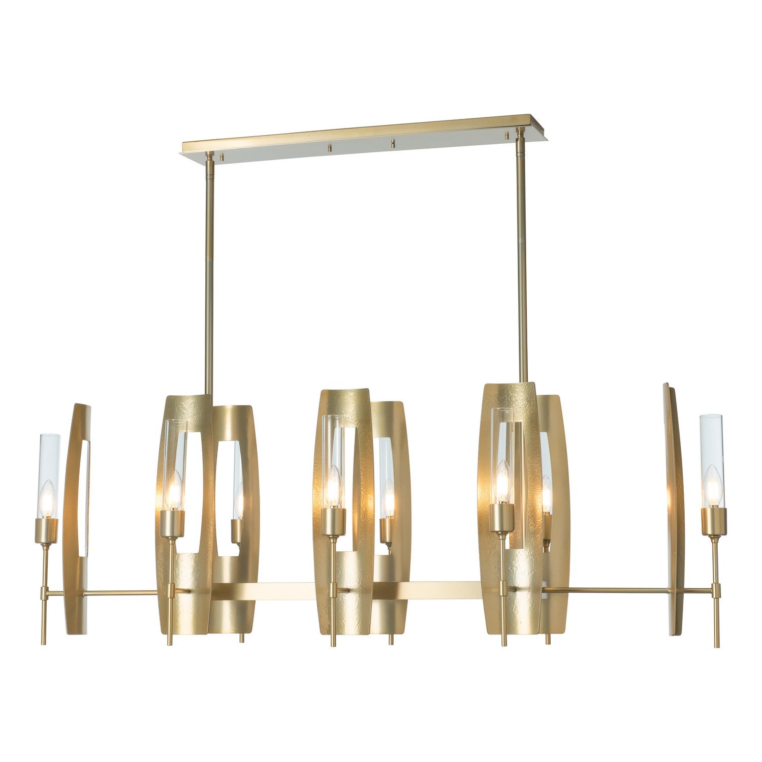 Hubbardton Forge - 131080-SKT-MULT-89-ZM0611 - Passage 8-Light Pendant - Passage - Ink