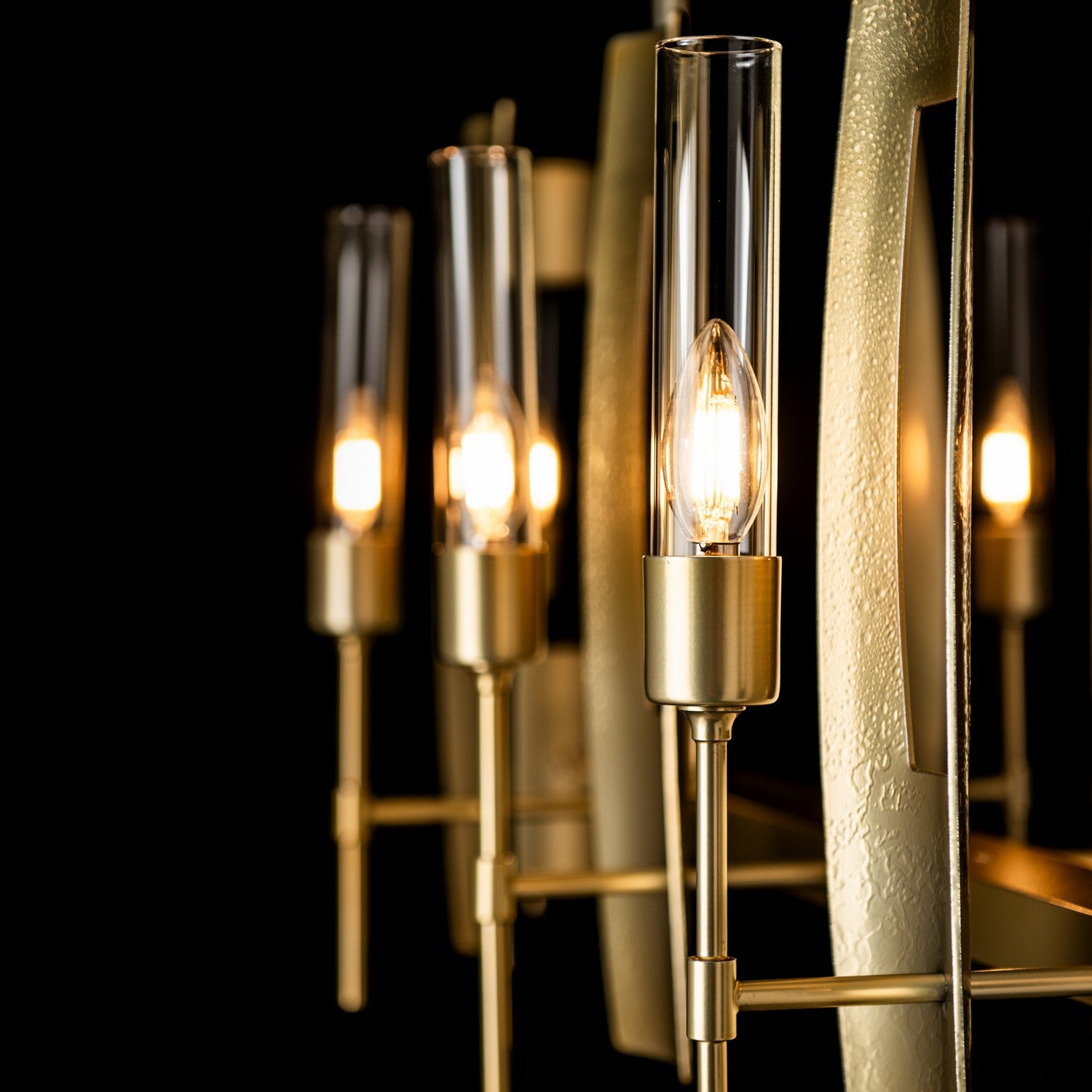 Hubbardton Forge - 131080-SKT-MULT-89-ZM0611 - Passage 8-Light Pendant - Passage - Ink