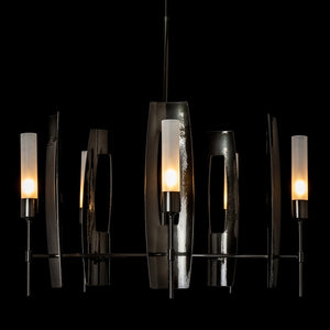 Hubbardton Forge - 131081-SKT-MULT-89-FD0611 - Five Light Pendant - Passage - Ink
