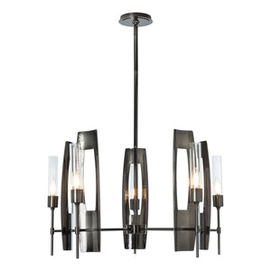 Hubbardton Forge - 131081-SKT-MULT-89-ZM0611 - Five Light Pendant - Passage - Ink