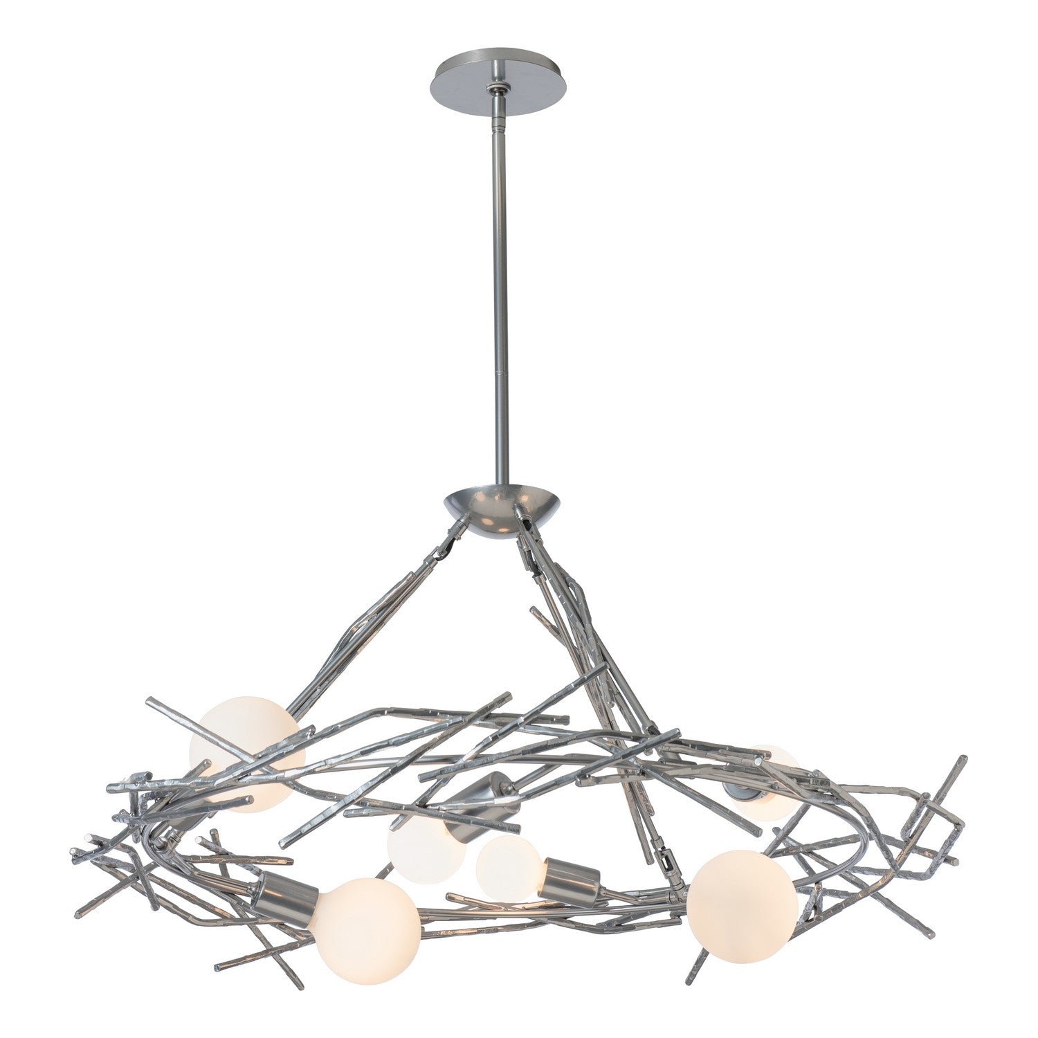 Hubbardton Forge - 131088-SKT-MULT-85 - Six Light Pendant - Brindille - Sterling