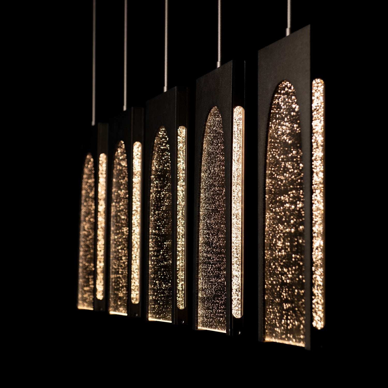 Hubbardton Forge - 131540-LED-MULT-14-II0787 - Cypress 5-Light Pendant - Cypress - Oil Rubbed Bronze
