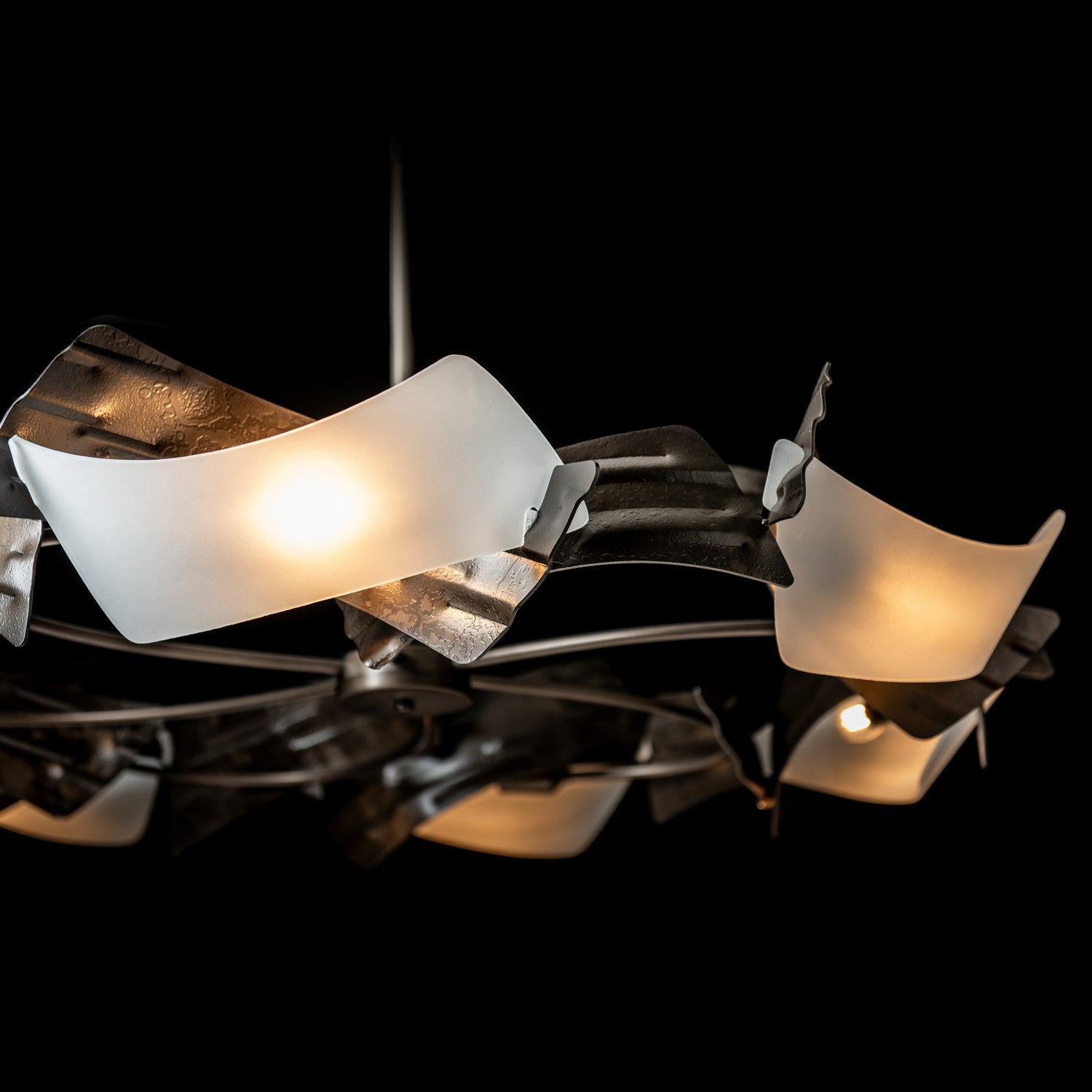 Hubbardton Forge - 132161-SKT-MULT-07-FD0790 - Six Light Pendant - Crest - Dark Smoke