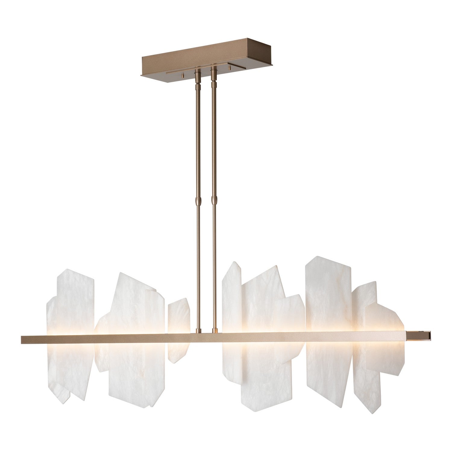 Hubbardton Forge - 139667-LED-STND-84-AR - LED Pendant - Volterra - Soft Gold