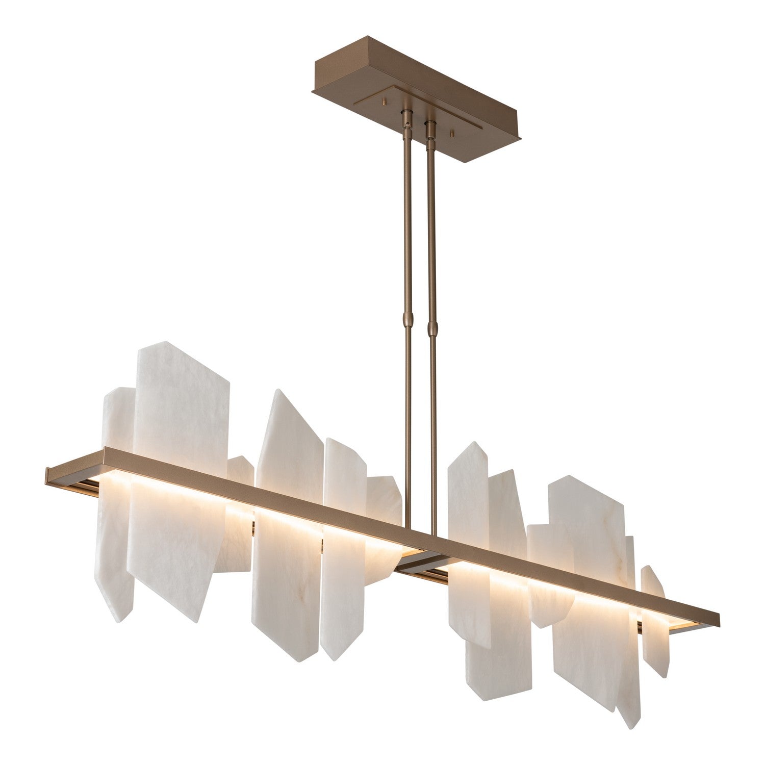 Hubbardton Forge - 139667-LED-STND-84-AR - LED Pendant - Volterra - Soft Gold