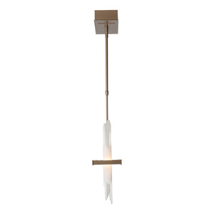 Hubbardton Forge - 139667-LED-STND-84-AR - LED Pendant - Volterra - Soft Gold