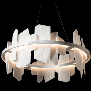 Hubbardton Forge - 139668-LED-STND-02-AR - LED Pendant - Volterra - White