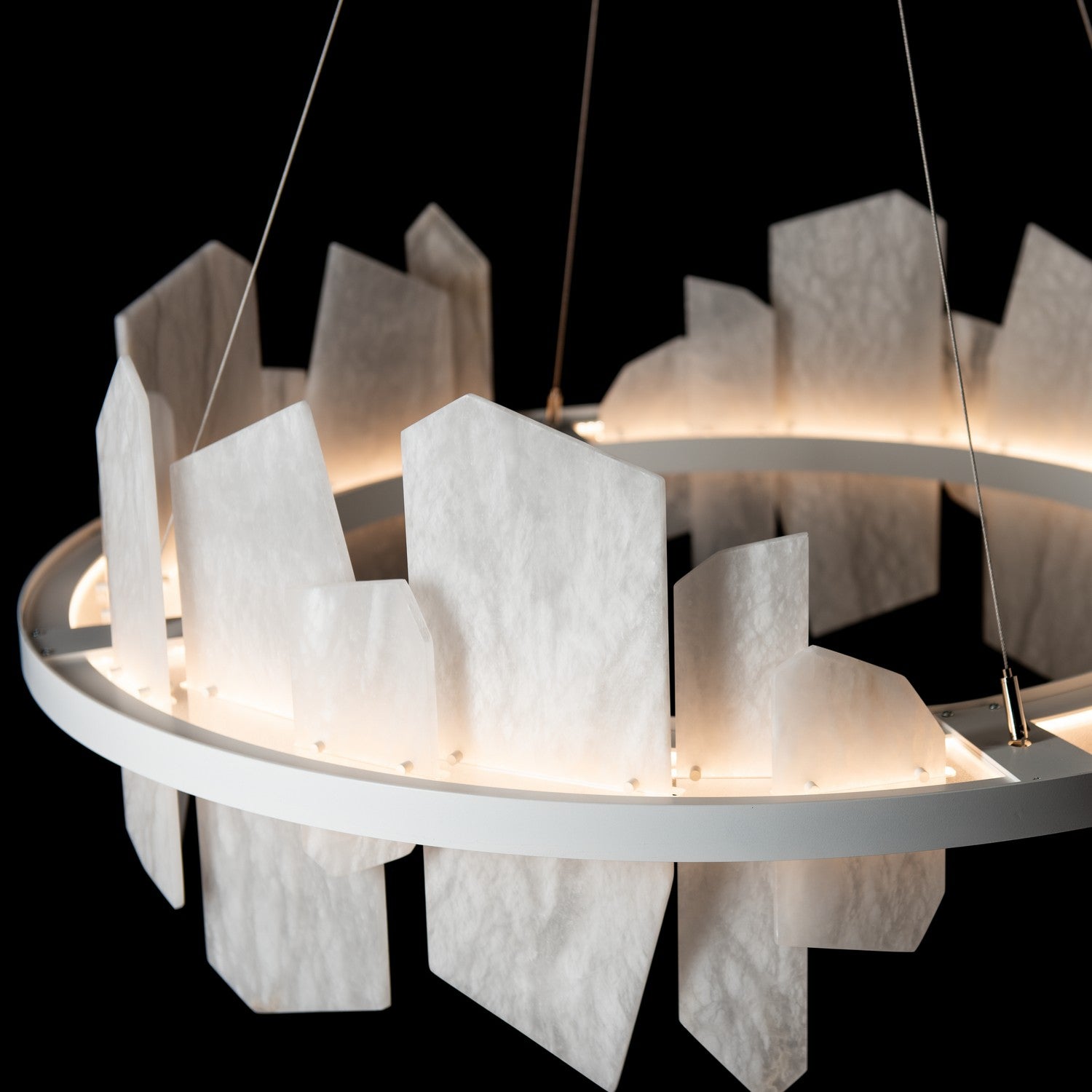 Hubbardton Forge - 139668-LED-STND-02-AR - LED Pendant - Volterra - White