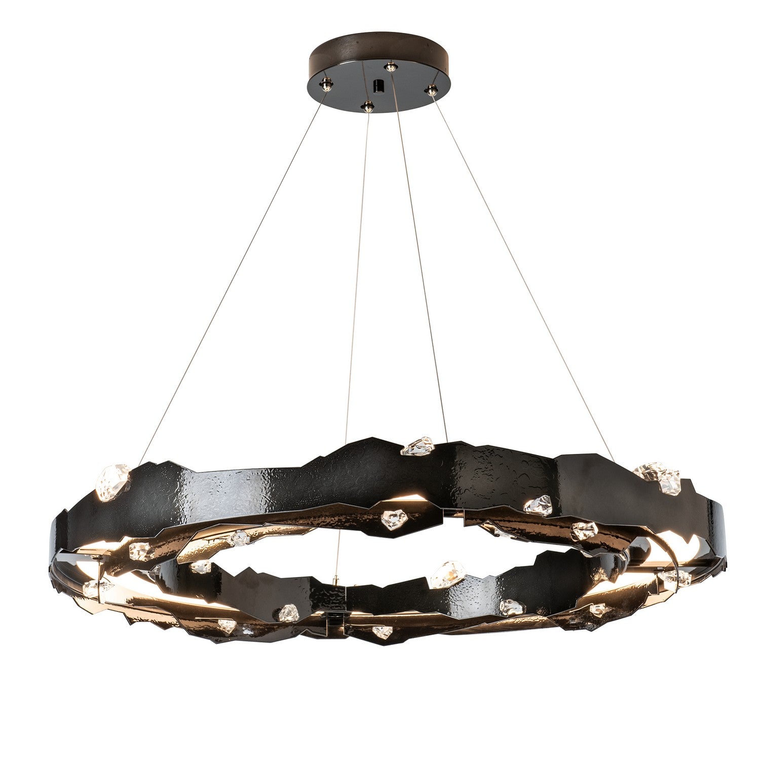 Hubbardton Forge - 139861-LED-STND-89-CR - LED Pendant - Trove - Ink