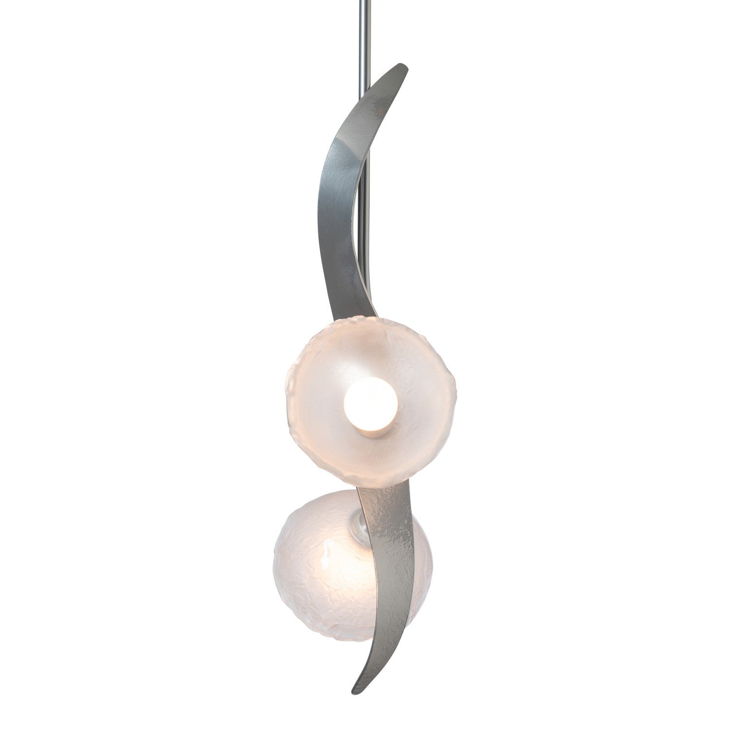 Hubbardton Forge - 181070-SKT-MULT-85-FD0791 - Two Light Pendant - Mika - Sterling