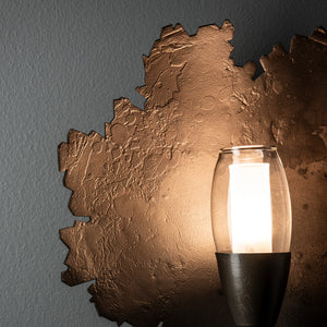 Hubbardton Forge - 201061-SKT-07-YE0352 - LED Wall Sconce - Pangea - Dark Smoke