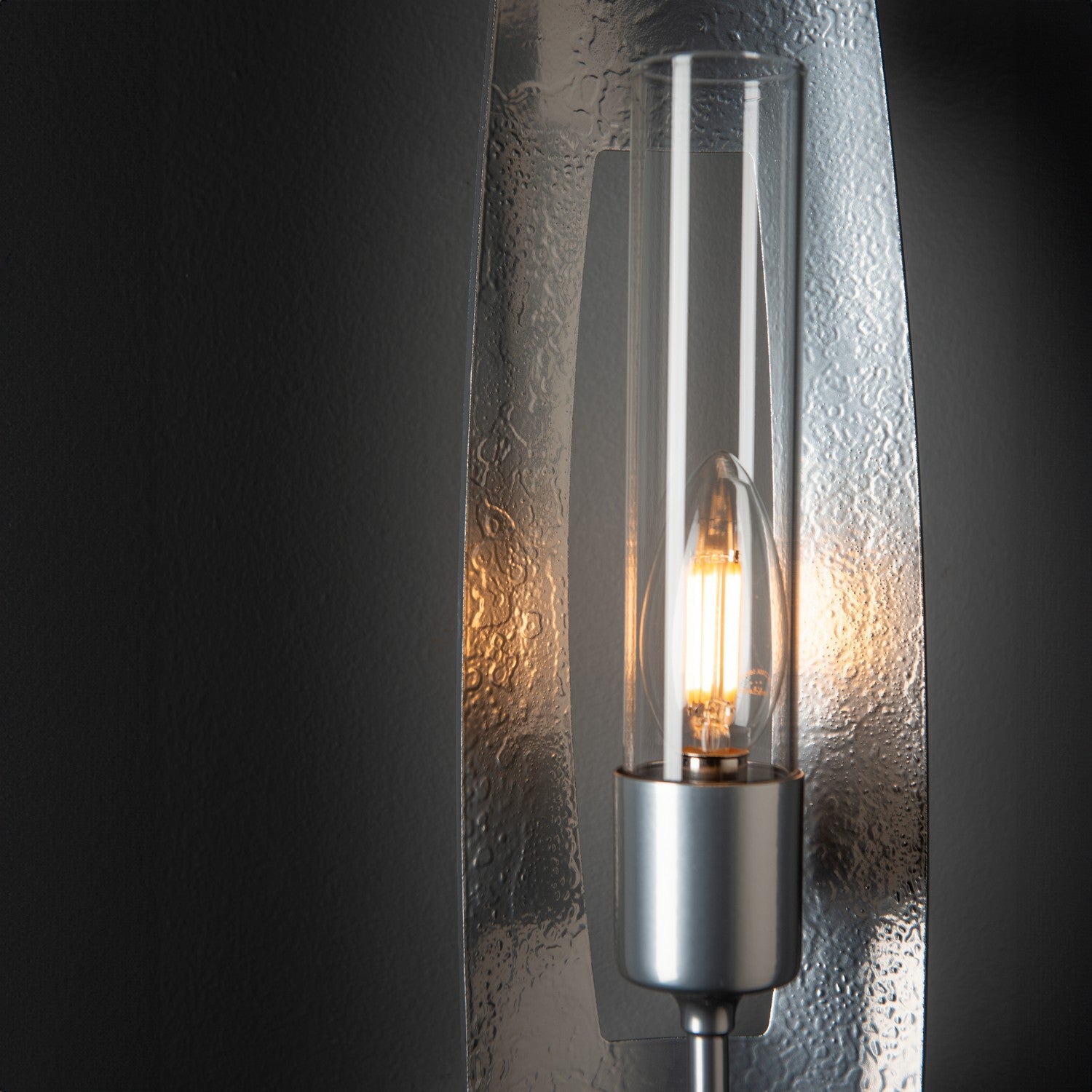 Hubbardton Forge - 201080-SKT-85-ZM0611 - Passage 1-Light Sconce - Passage - Sterling
