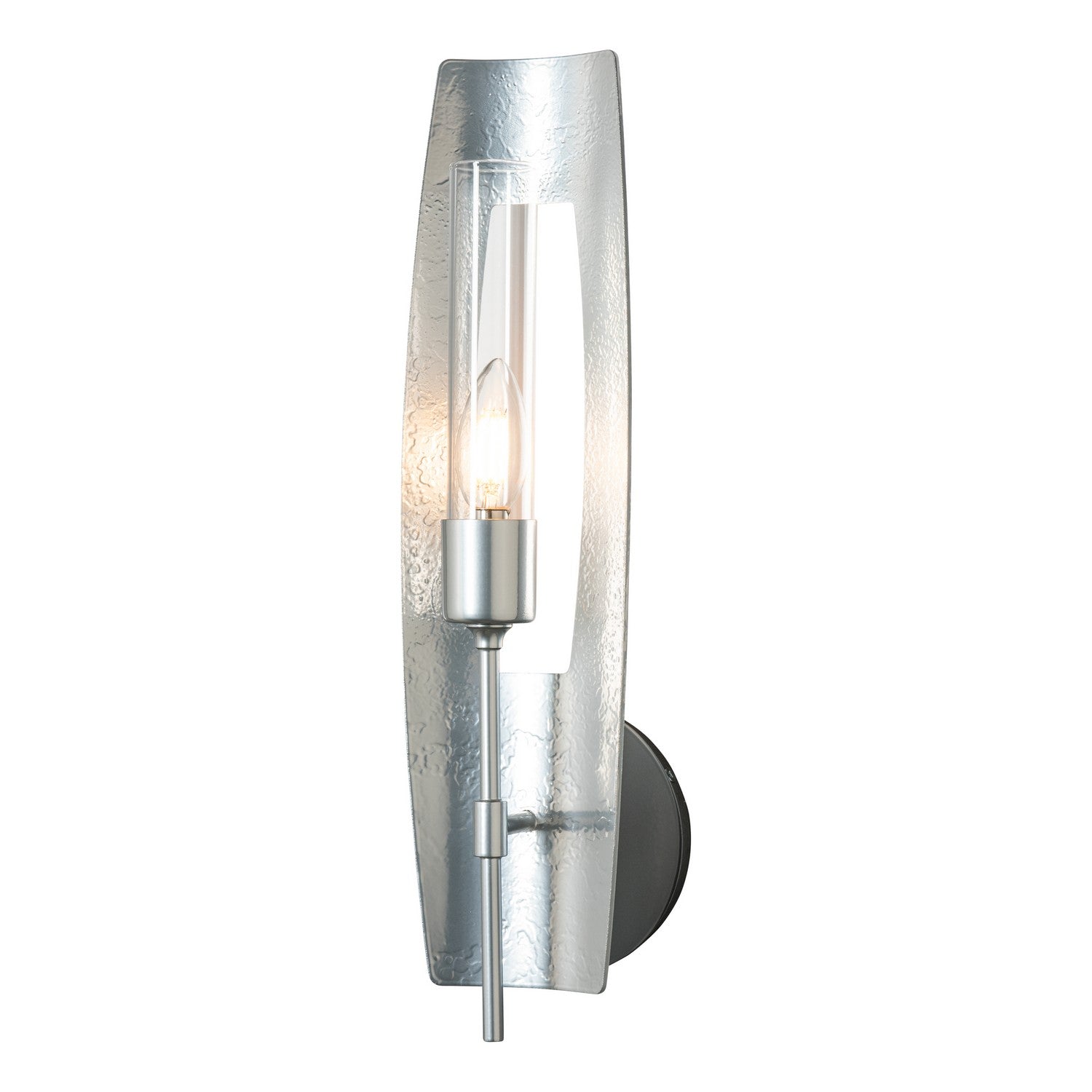 Hubbardton Forge - 201080-SKT-85-ZM0611 - Passage 1-Light Sconce - Passage - Sterling