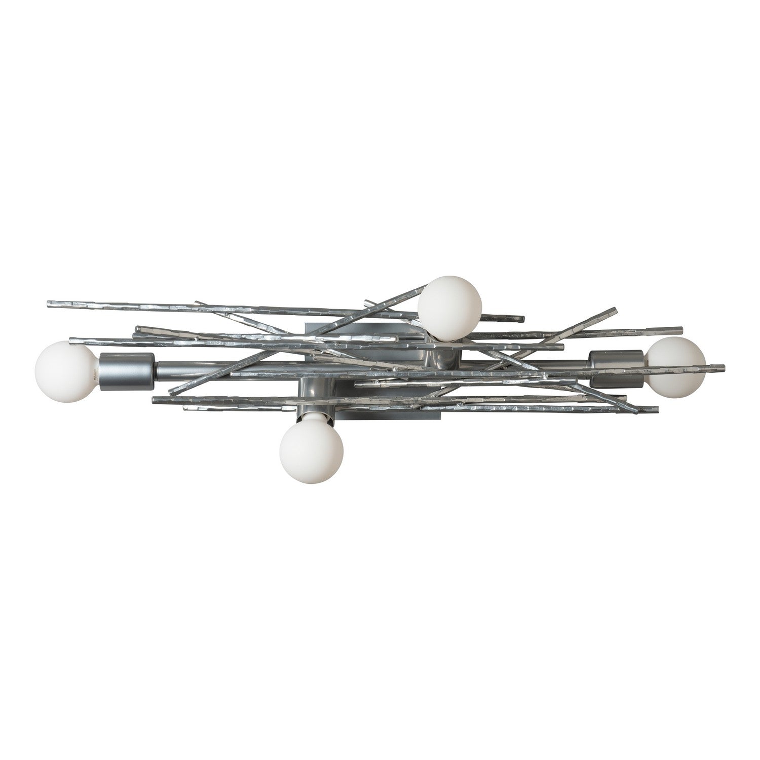 Hubbardton Forge - 212034-SKT-85 - Brindille 4-Light Large Sconce/Semi-Flush - Brindille - Sterling