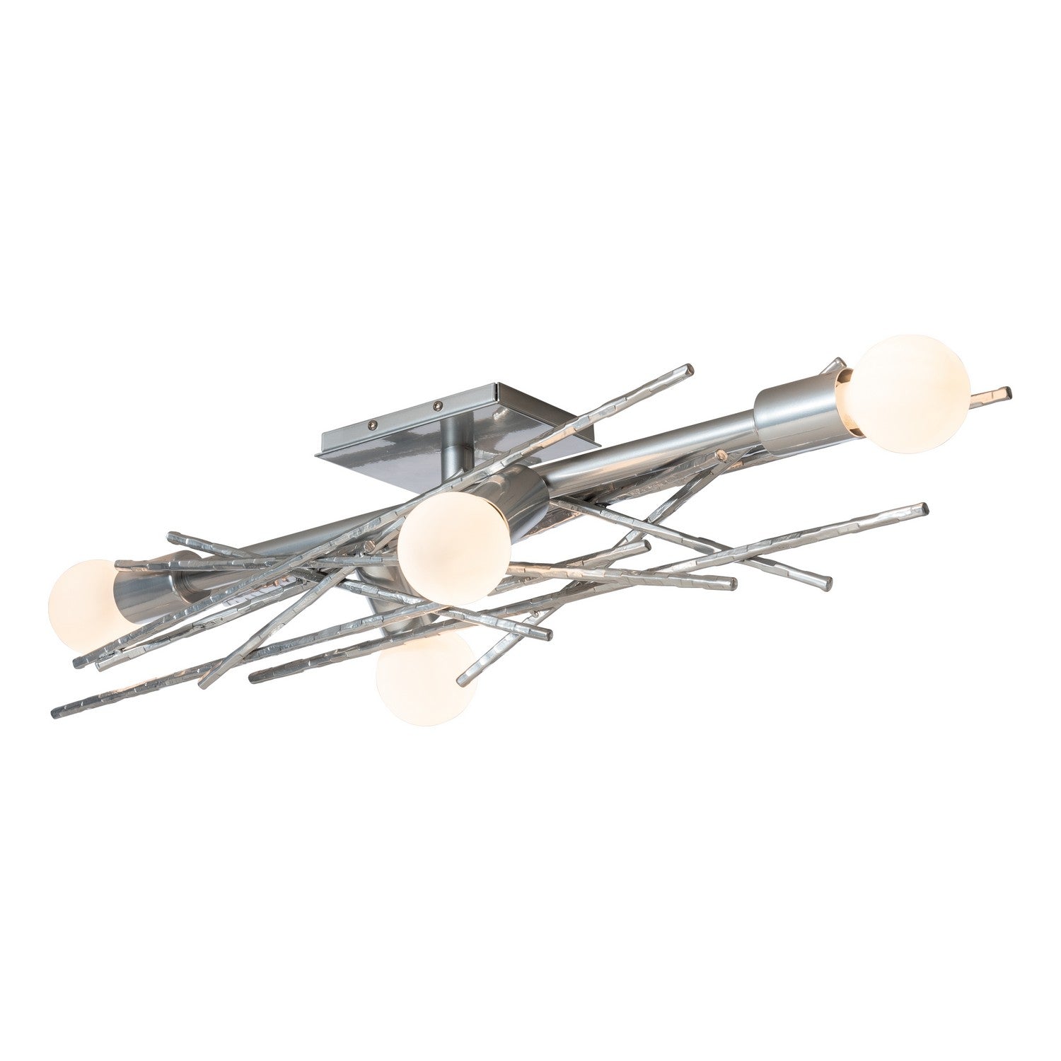 Hubbardton Forge - 212034-SKT-85 - Brindille 4-Light Large Sconce/Semi-Flush - Brindille - Sterling