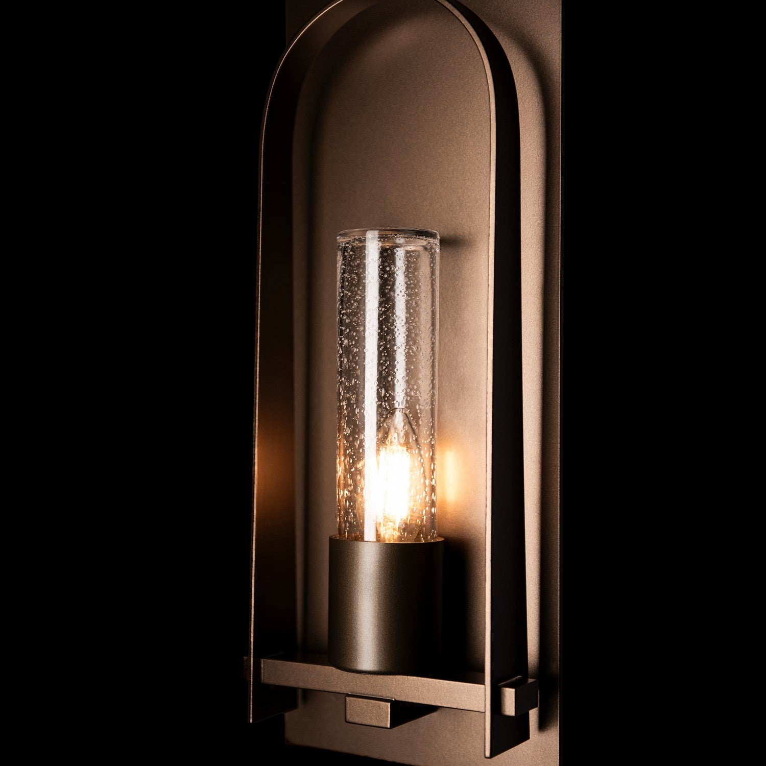 Hubbardton Forge - 302030-SKT-75-II0392 - One Light Outdoor Wall Sconce - Triomphe - Coastal Bronze
