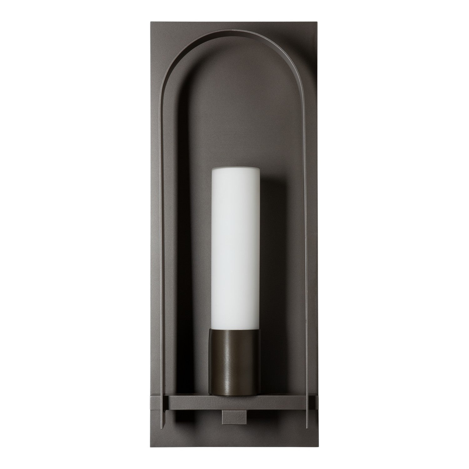 Hubbardton Forge - 302032-SKT-77-GG0783 - One Light Outdoor Wall Sconce - Triomphe - Coastal Dark Smoke