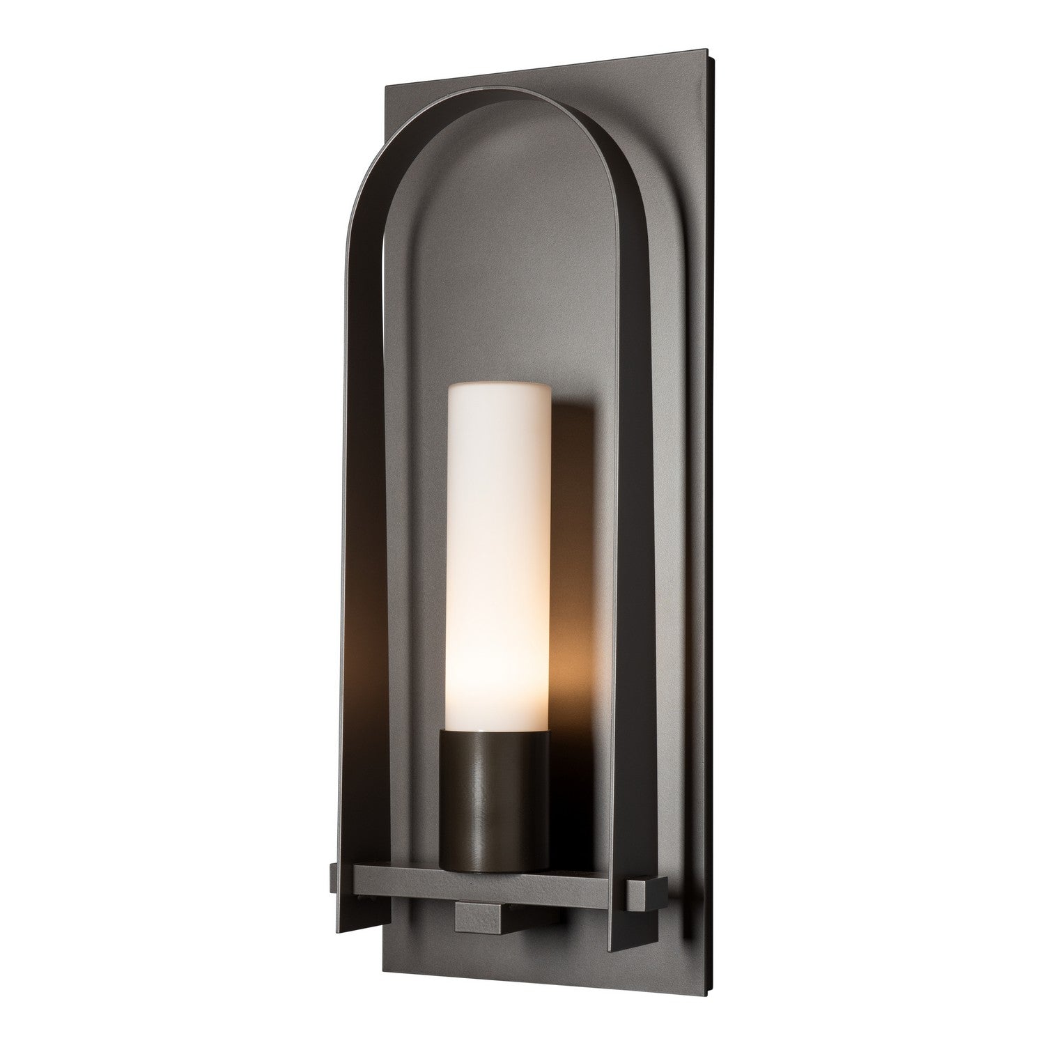 Hubbardton Forge - 302032-SKT-77-GG0783 - One Light Outdoor Wall Sconce - Triomphe - Coastal Dark Smoke