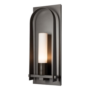 Hubbardton Forge - 302032-SKT-77-GG0783 - One Light Outdoor Wall Sconce - Triomphe - Coastal Dark Smoke