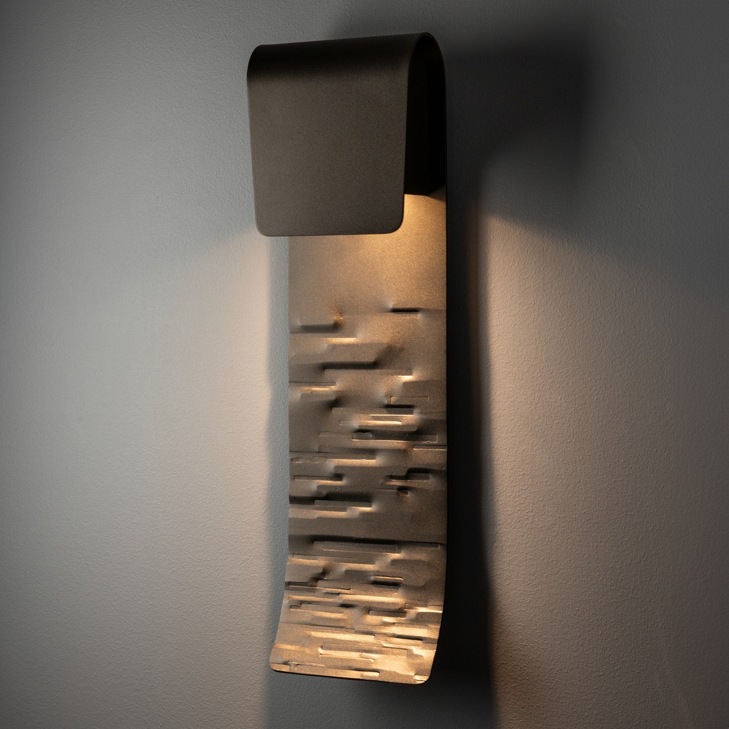 Hubbardton Forge - 302035-SKT-14 - One Light Outdoor Wall Sconce - Element - Oil Rubbed Bronze