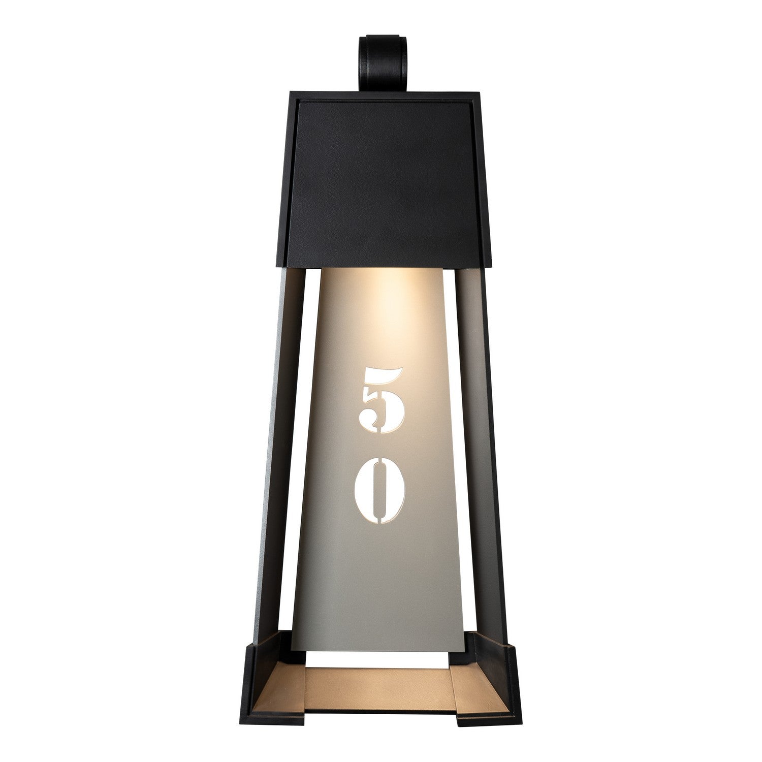 Hubbardton Forge - 302039-SKT-80-78 - One Light Outdoor Wall Sconce - Revere - Coastal Black