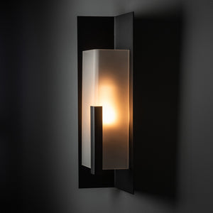 Hubbardton Forge - 302046-SKT-80-FD0793 - One Light Outdoor Wall Sconce - Summit - Coastal Black