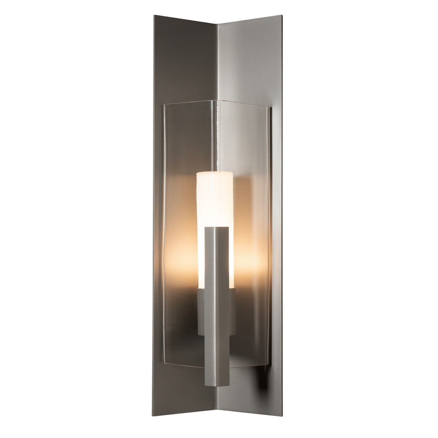 Hubbardton Forge - 302047-SKT-78-ZM0794 - One Light Outdoor Wall Sconce - Summit - Coastal Burnished Steel