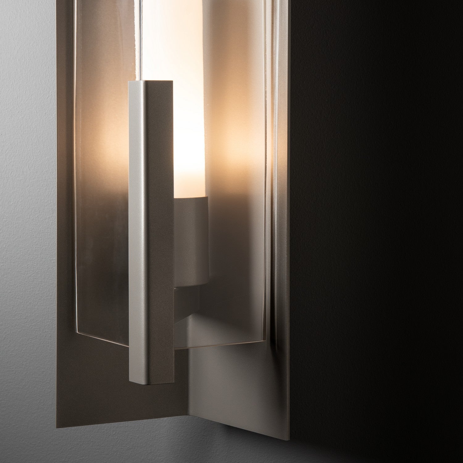 Hubbardton Forge - 302047-SKT-78-ZM0794 - One Light Outdoor Wall Sconce - Summit - Coastal Burnished Steel