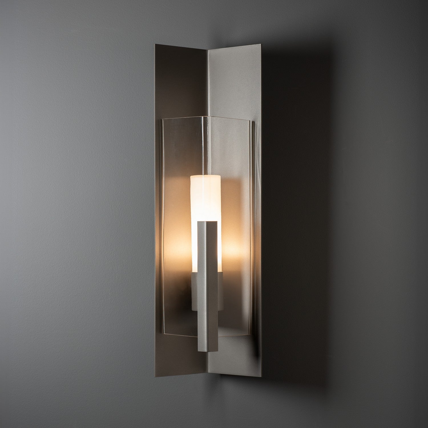 Hubbardton Forge - 302047-SKT-78-ZM0794 - One Light Outdoor Wall Sconce - Summit - Coastal Burnished Steel