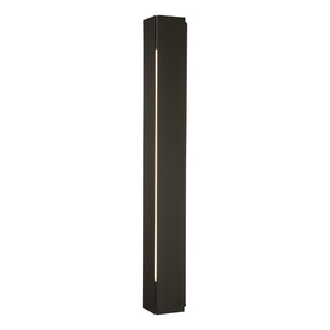 Hubbardton Forge - 307651-SKT-77-ZZ0198 - Two Light Outdoor Wall Sconce - Gallery - Coastal Dark Smoke