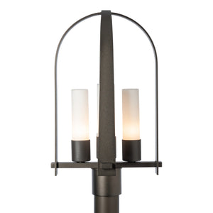 Hubbardton Forge - 342030-SKT-14-GG0392 - Four Light Outdoor Post Mount - Triomphe - Oil Rubbed Bronze