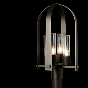Hubbardton Forge - 342030-SKT-14-II0392 - Four Light Outdoor Post Mount - Triomphe - Oil Rubbed Bronze
