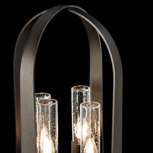 Hubbardton Forge - 342030-SKT-14-II0392 - Four Light Outdoor Post Mount - Triomphe - Oil Rubbed Bronze