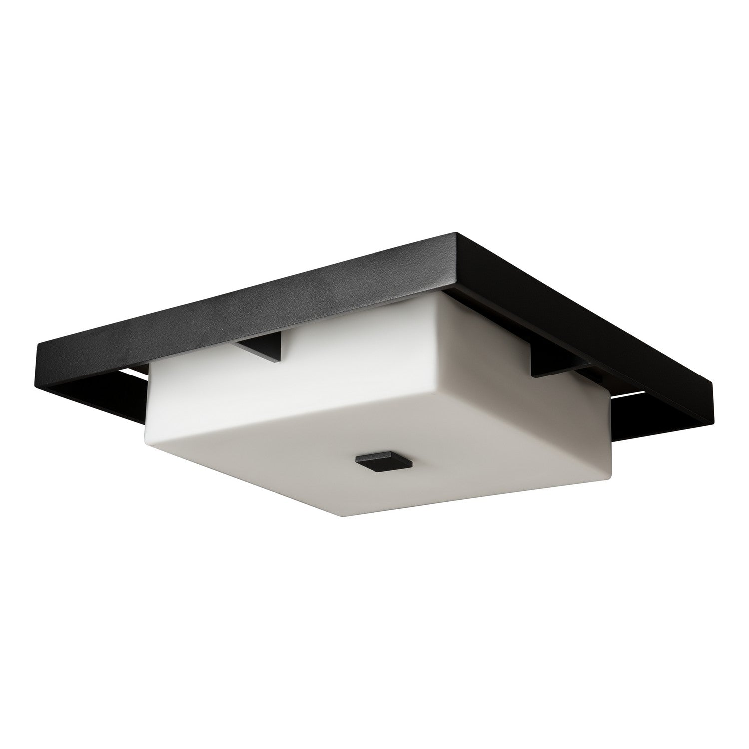 Hubbardton Forge - 363102-SKT-80-77-GG0785 - Four Light Outdoor Flush Mount - Shadow Box - Coastal Black