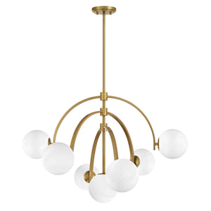 Savoy House - 1-3319-7-322 - Seven Light Chandelier - Marias - Warm Brass