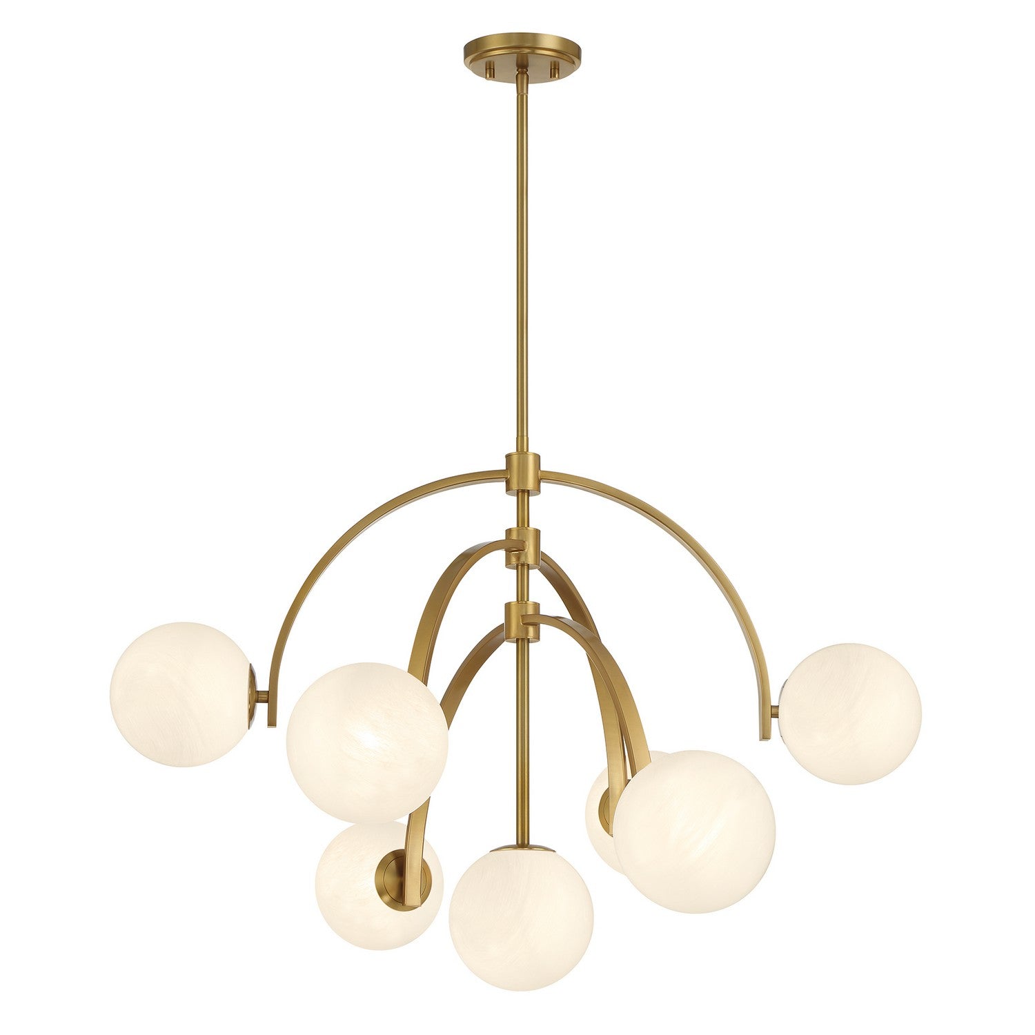 Savoy House - 1-3319-7-322 - Seven Light Chandelier - Marias - Warm Brass