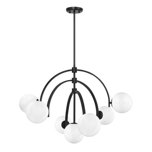 Savoy House - 1-3319-7-89 - Seven Light Chandelier - Marias - Matte Black