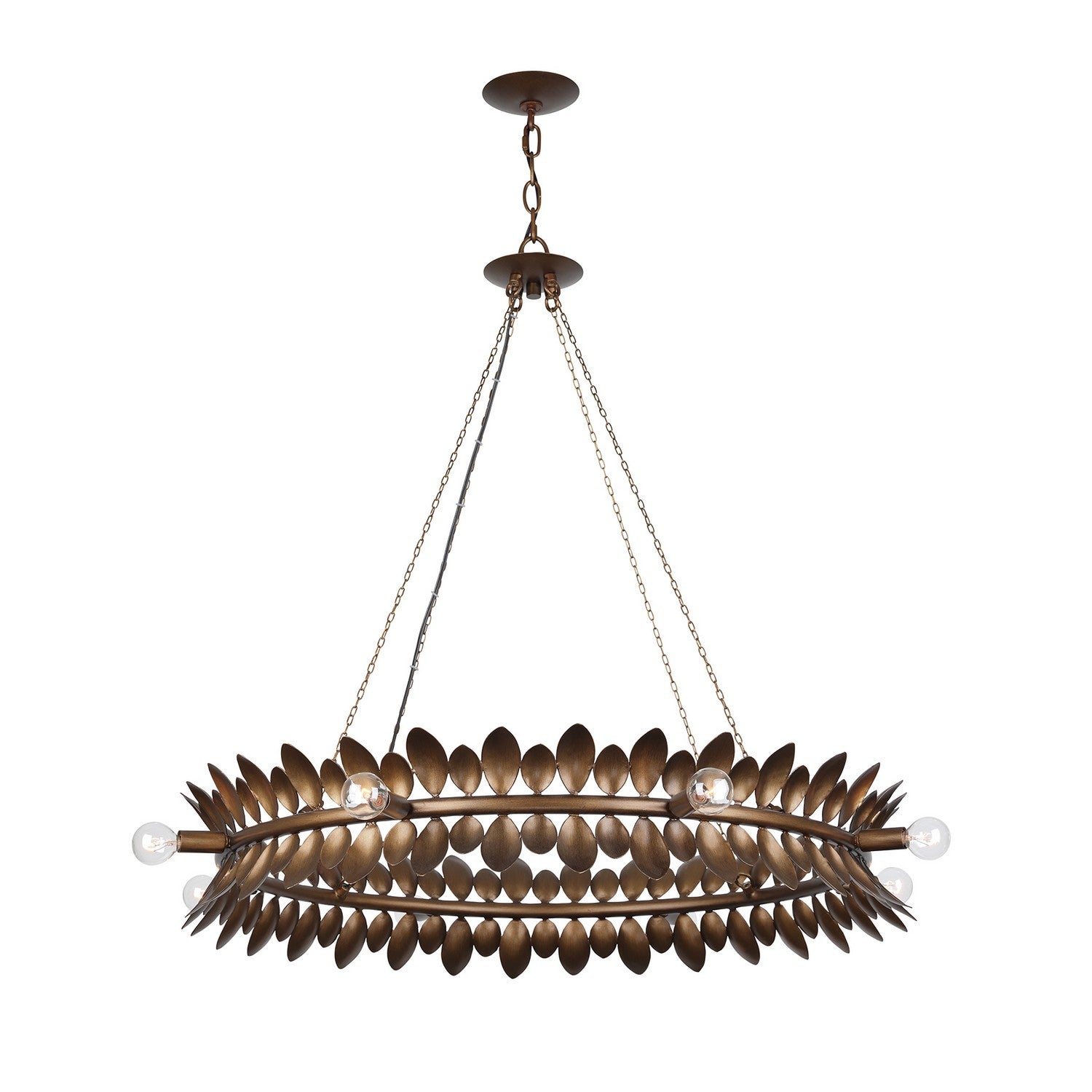 Savoy House - 1-4681-8-102 - Eight Light Chandelier - Heiress - Patinated Bronze