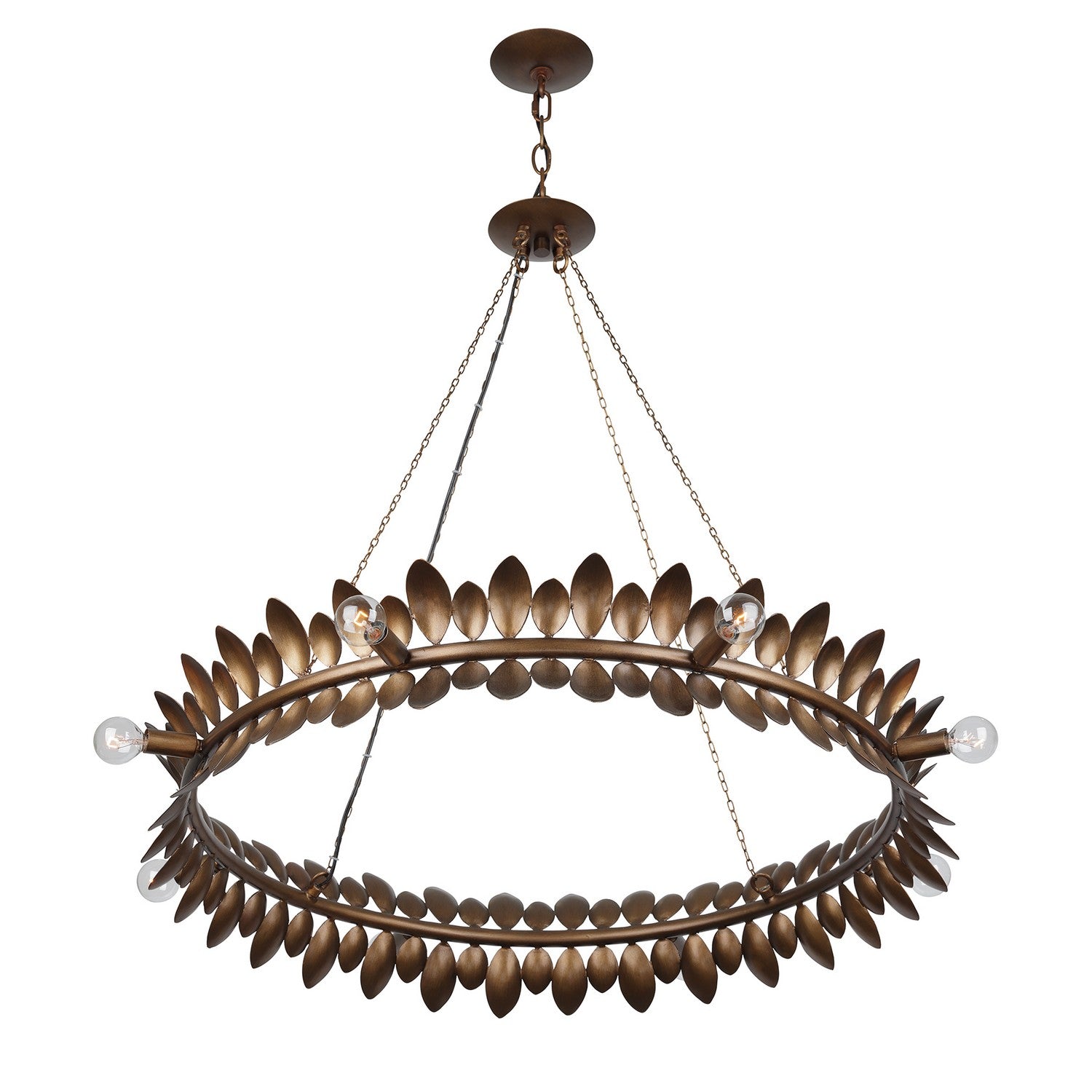 Savoy House - 1-4681-8-102 - Eight Light Chandelier - Heiress - Patinated Bronze