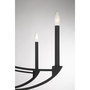 Savoy House - 1-6415-8-89 - Eight Light Chandelier - Preserve - Matte Black