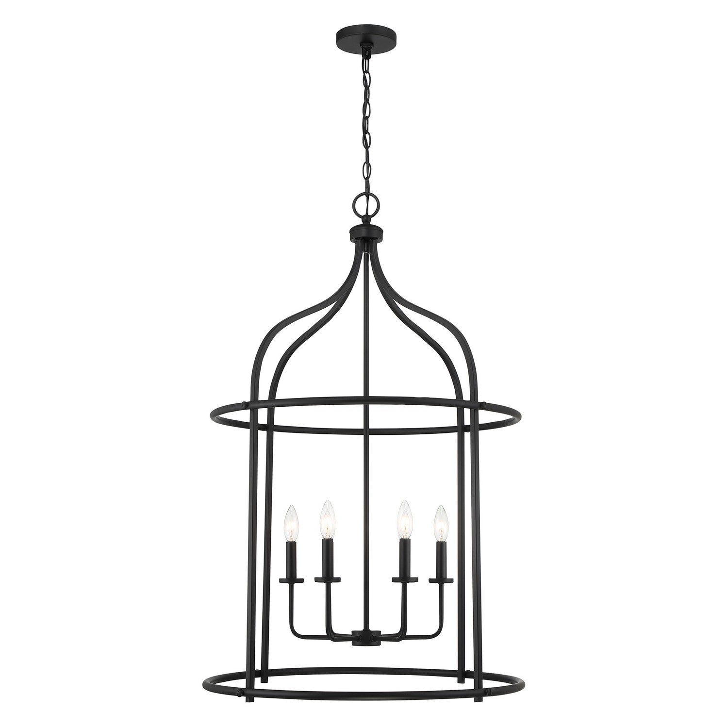 Savoy House - 3-7388-6-89 - Six Light Pendant - Brookstone - Matte Black