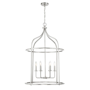 Savoy House - 3-7388-6-SN - Six Light Pendant - Brookstone - Satin Nickel