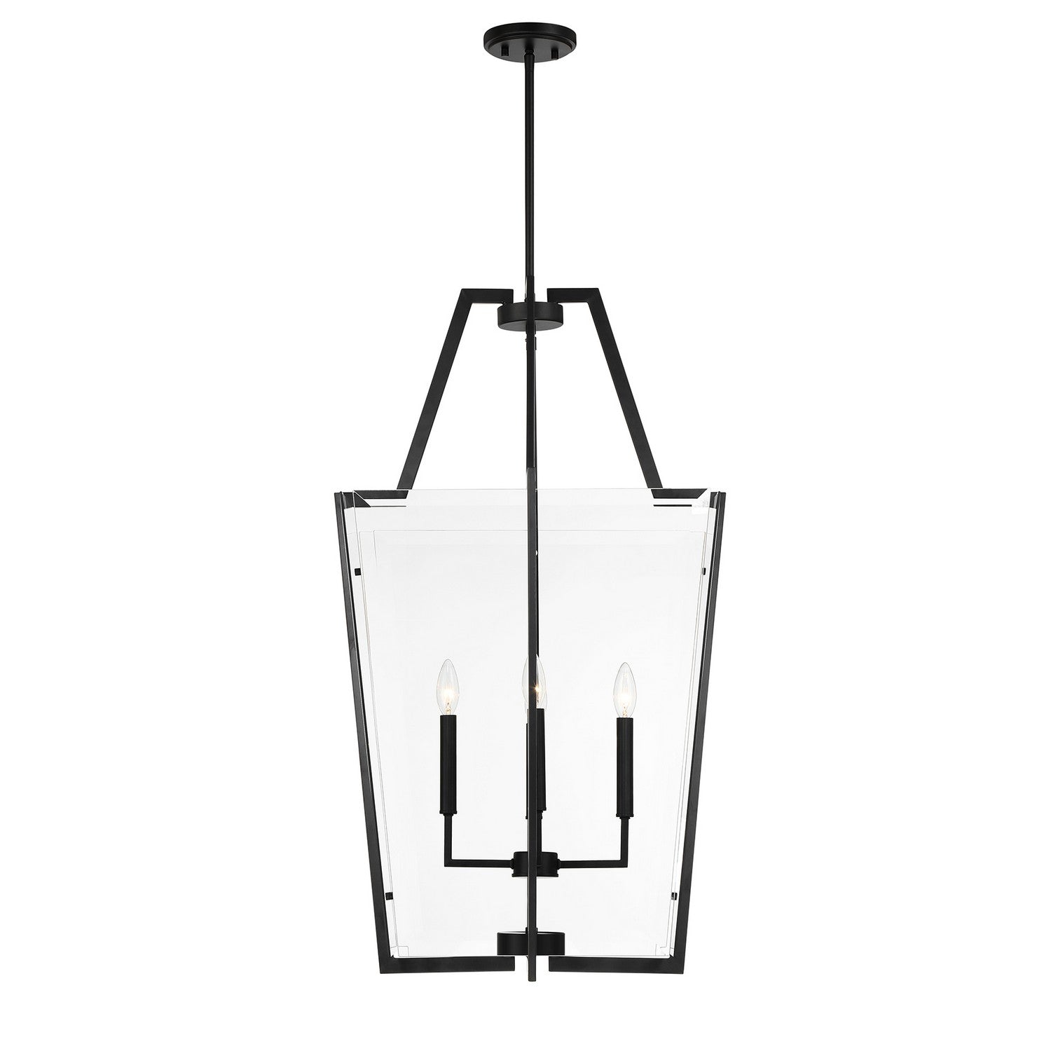 Savoy House - 3-9950-4-89 - Four Light Pendant - Farell - Matte Black