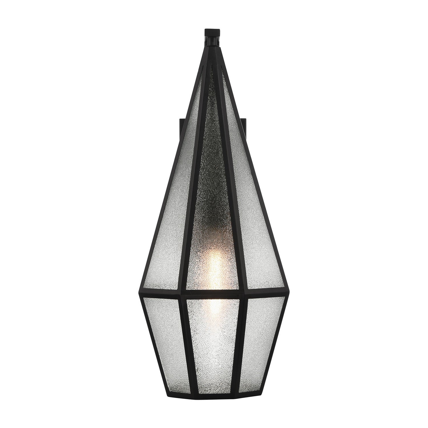 Savoy House - 5-705-BK - One Light Outdoor Wall Lantern - Peninsula - Matte Black