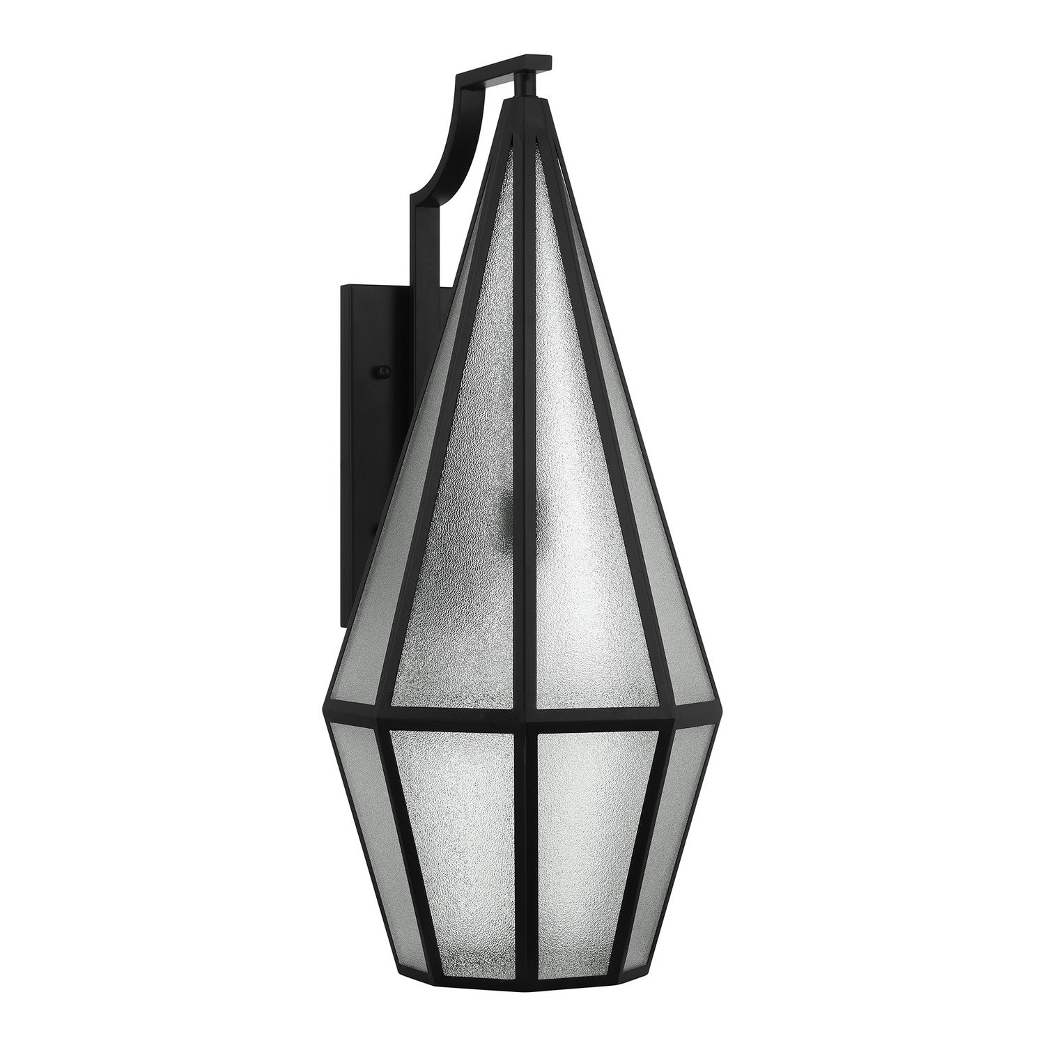 Savoy House - 5-708-BK - One Light Outdoor Wall Lantern - Peninsula - Matte Black